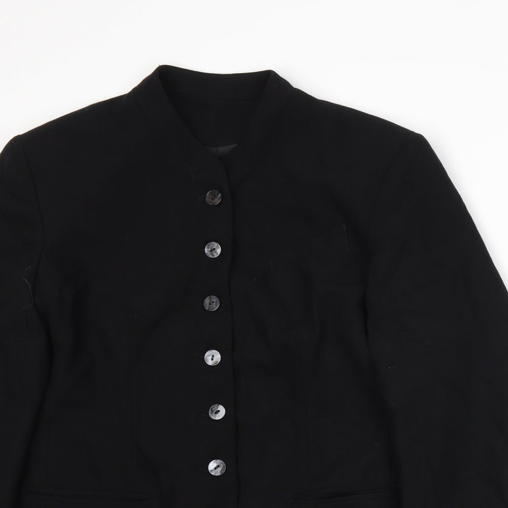 Womens UK Size 12 Richards Regular Black Suit Jacket