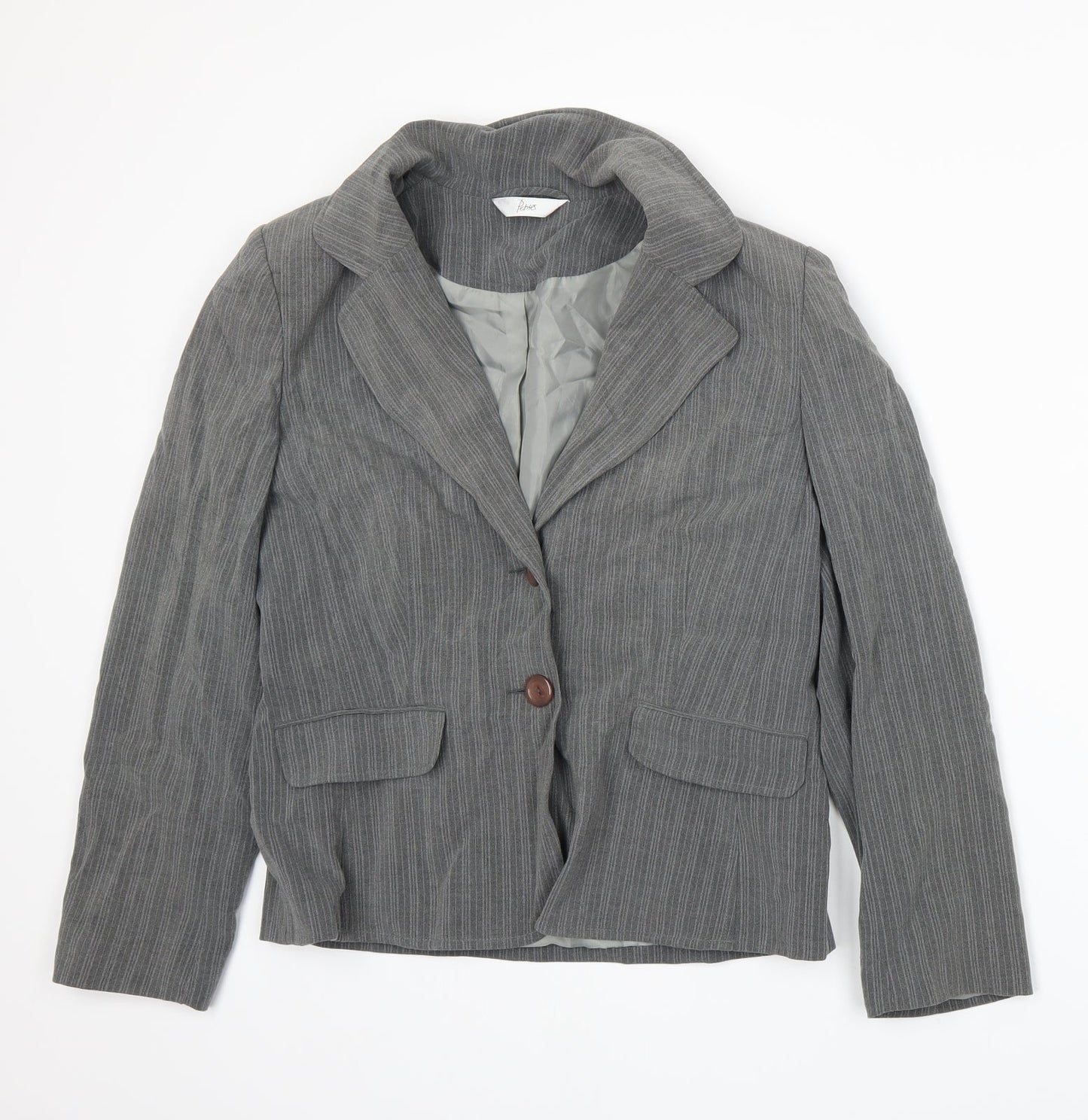BHS Womens Grey   Jacket Suit Jacket Size 12