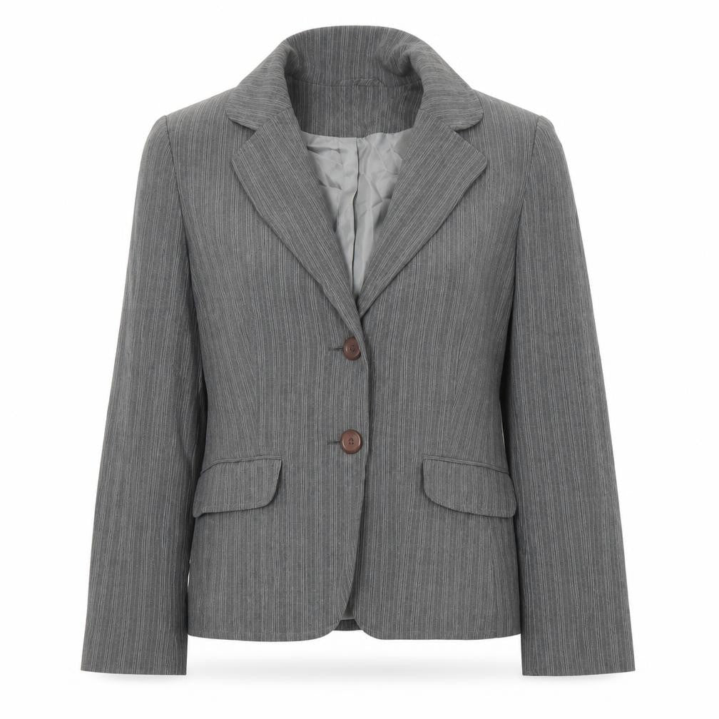 Womens UK Size 12 BHS Regular Grey Suit Jacket