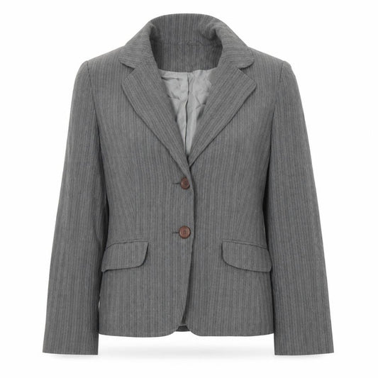Womens UK Size 12 BHS Regular Grey Suit Jacket