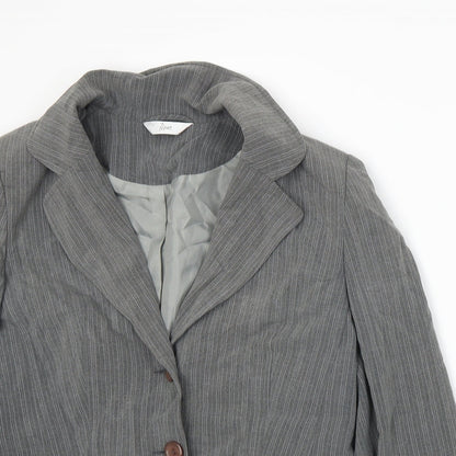 BHS Womens Grey   Jacket Suit Jacket Size 12