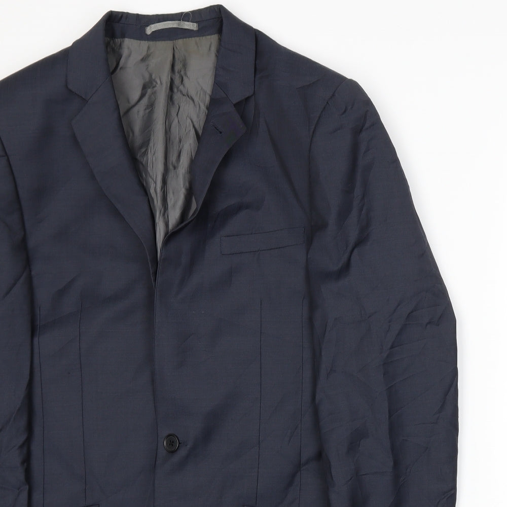 Mens UK Size M NEXT Regular Blue Suit Jacket