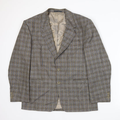 Mens UK Size L Varteks Regular Beige Suit Jacket