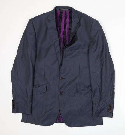 Alexandre Mens Blue   Jacket Suit Jacket Size L