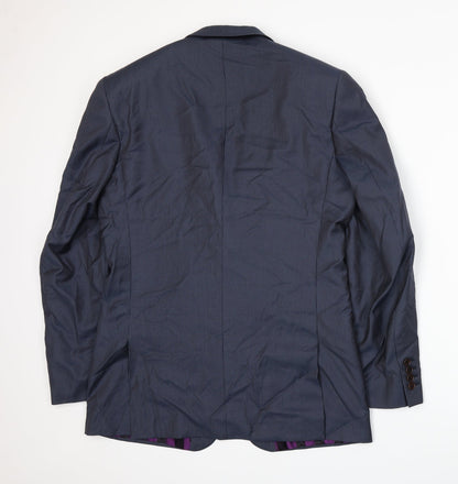 Alexandre Mens Blue   Jacket Suit Jacket Size L