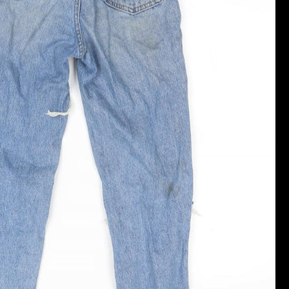 denim&co Womens Blue   Straight Jeans Size 4 L26 in