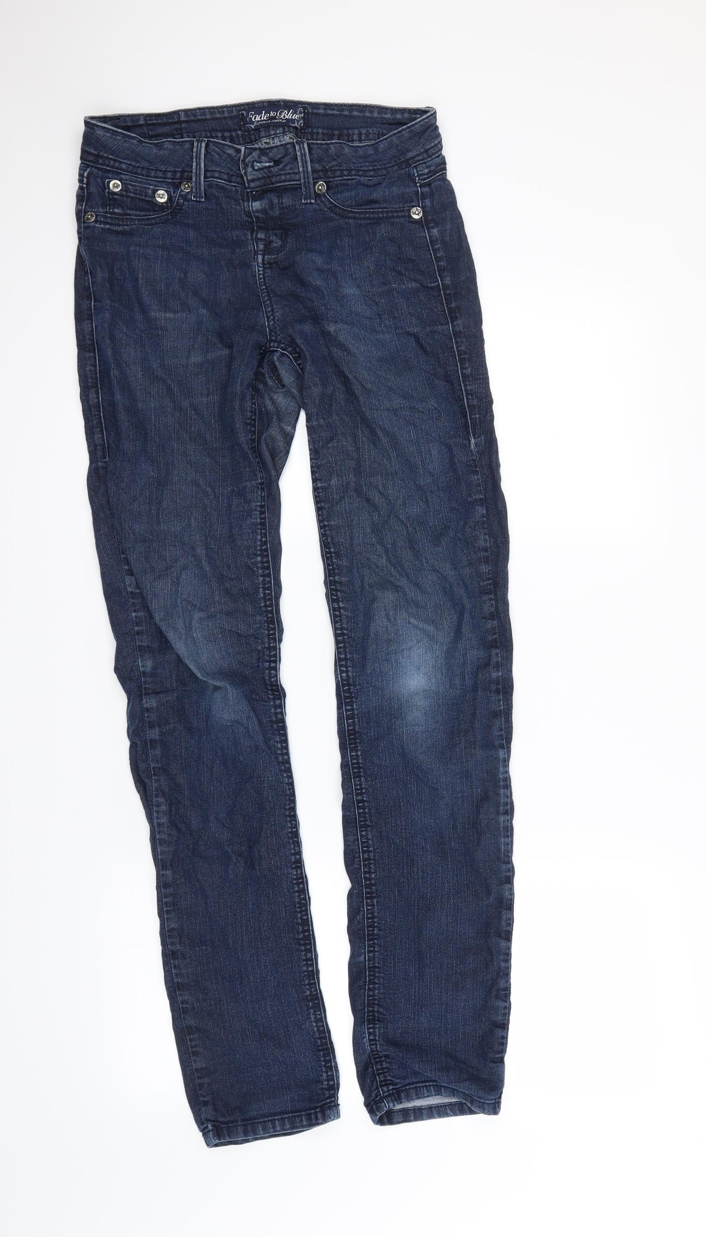 Fade to Blue Womens Blue   Skinny Jeans Size S L29 in