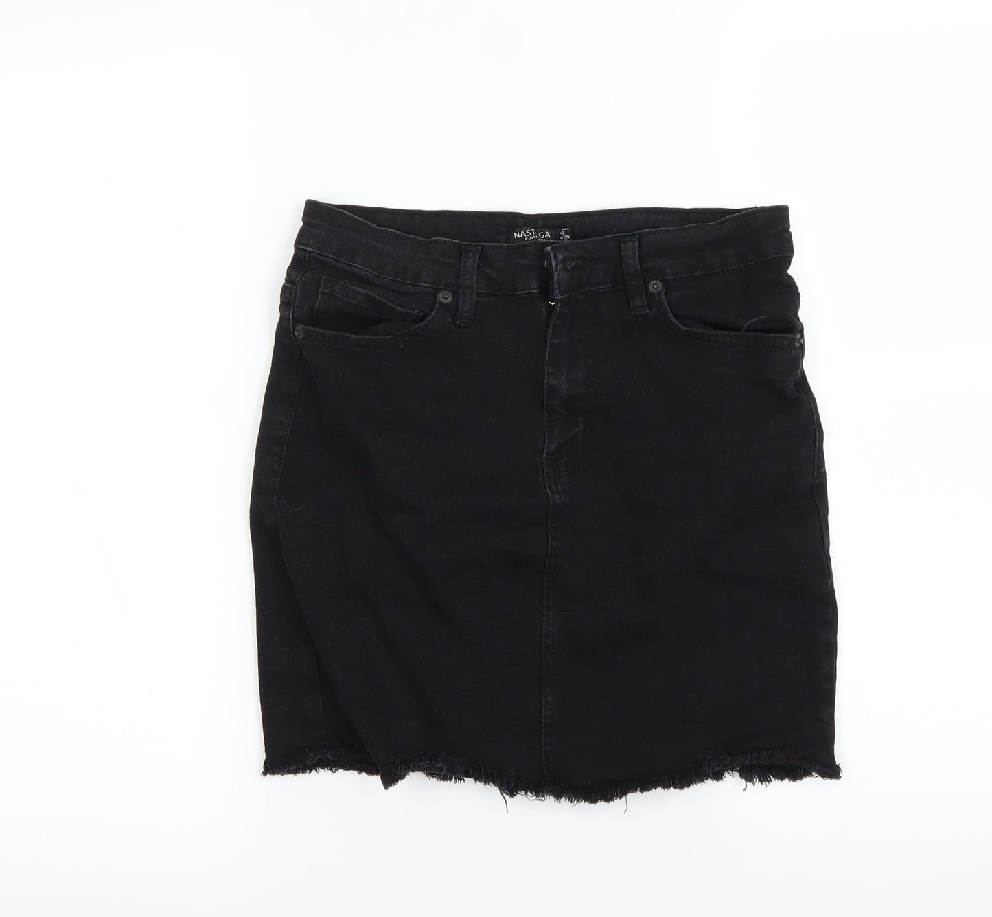 Nasty Gal Womens Black   Mini Skirt Size 8