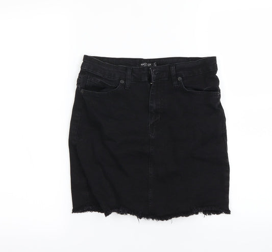 Nasty Gal Womens Black   Mini Skirt Size 8