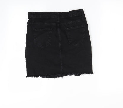 Nasty Gal Womens Black   Mini Skirt Size 8