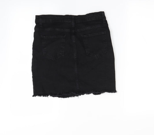 Nasty Gal Womens Black   Mini Skirt Size 8