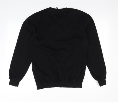 Divided Womens Black   Pullover Jumper Size XS