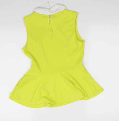 cameo rose Womens Yellow   Basic Tank Size 12