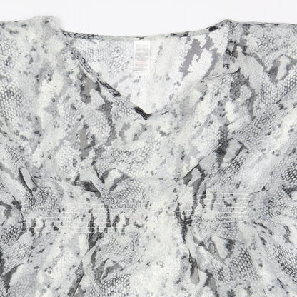 Preworn Womens Multicoloured Animal Print  Kaftan  Size L