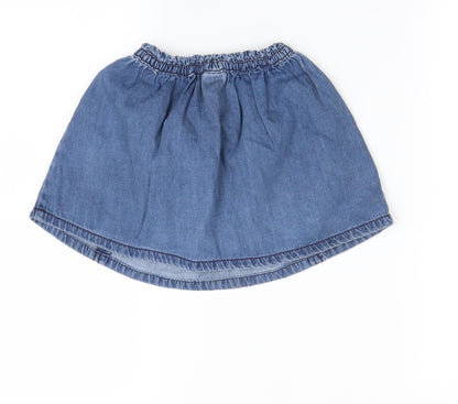 Next  Girls Blue   Mini Skirt Size 18 Months