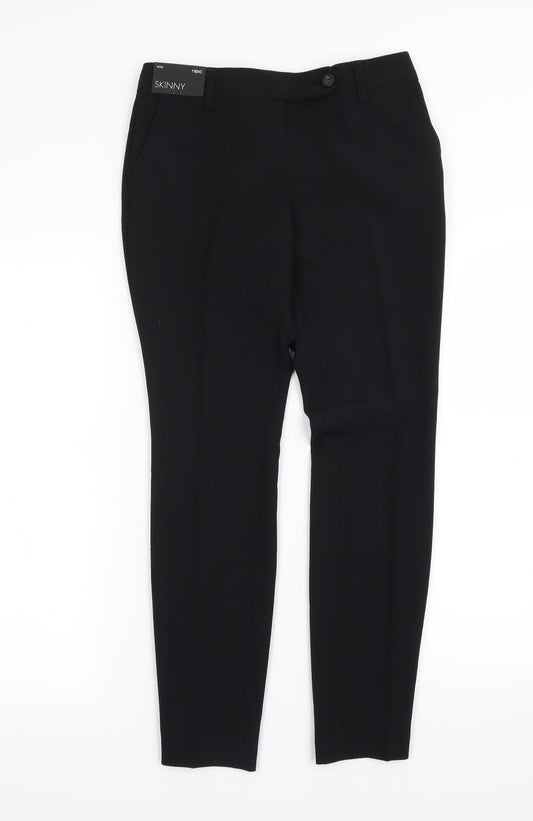 Next  Womens Black   Dress Pants Trousers Size 6 L27.5 in
