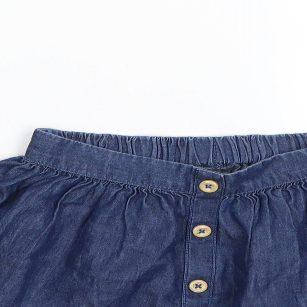 George Girls Blue   Mini Skirt Size 2-3 Years