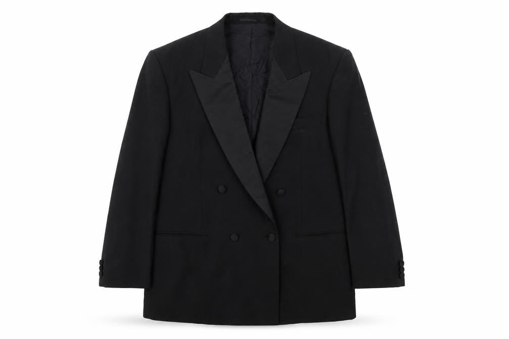 Mens UK Size 40 Preworn Regular Black Suit Jacket