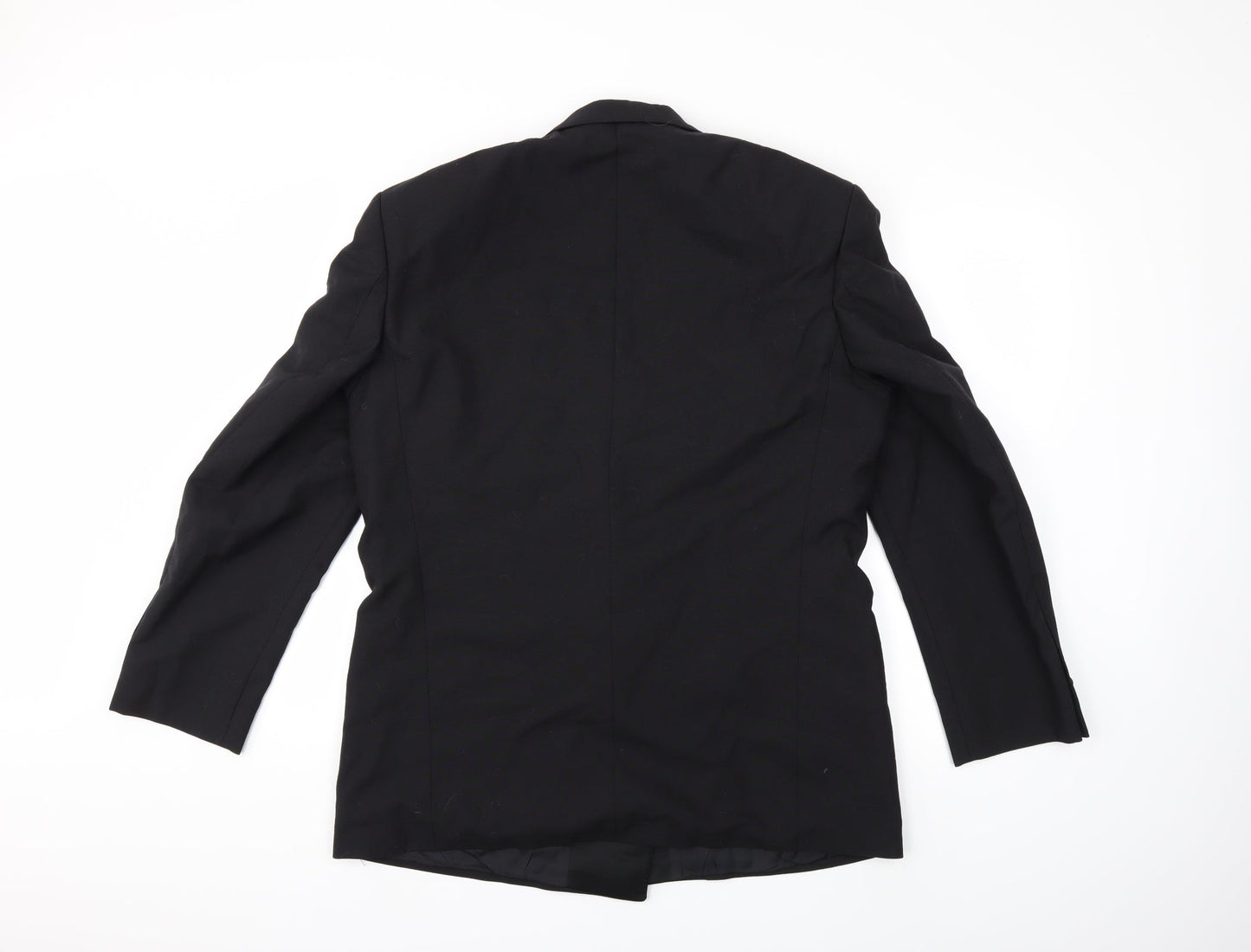 Mens UK Size 40 Preworn Regular Black Suit Jacket