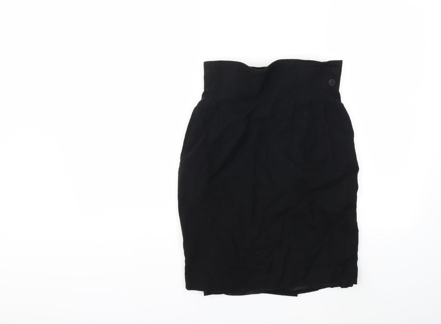SENSE Womens Black   Straight & Pencil Skirt Size 26 in