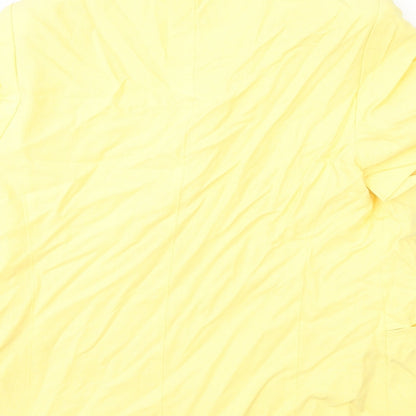 Autonomy Womens Yellow   Jacket Blazer Size 18