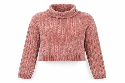 New Look Womens Pink  Knit Pullover Jumper Size S
