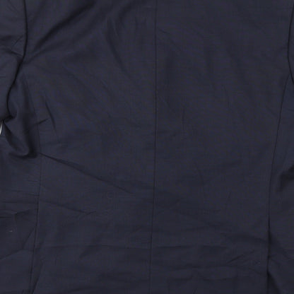 Mens UK Size 42 Marks and Spencer Regular Blue Suit Jacket