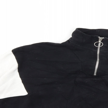 Womens UK Size XS Pull&Bear Blue Pullover Sweatshirt