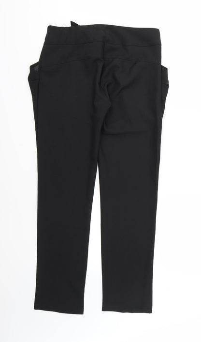 Womens UK Size 31 in Preworn Regular Fit  Black Trousers