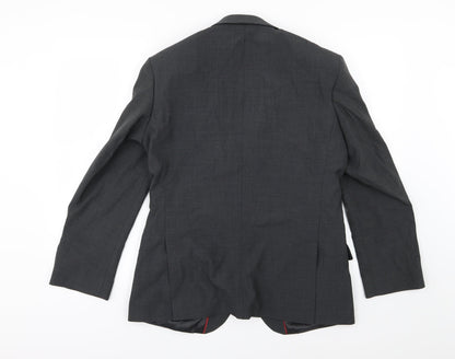 Mens UK Size 38 Marks and Spencer Regular Grey Suit Jacket