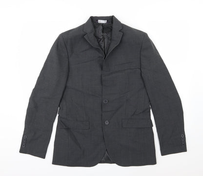 Mens UK Size 38 Marks and Spencer Regular Grey Suit Jacket