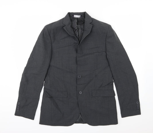 Mens UK Size 38 Marks and Spencer Regular Grey Suit Jacket