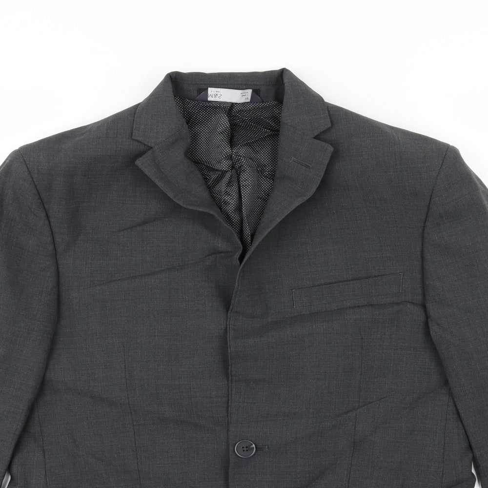 Mens UK Size 38 Marks and Spencer Regular Grey Suit Jacket