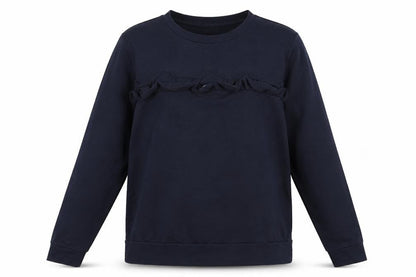 Dorothy Perkins Womens Blue  Jersey Pullover Sweatshirt Size 12
