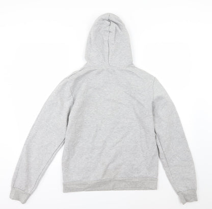 Rough Child Mens Grey  Jersey Pullover Hoodie Size M