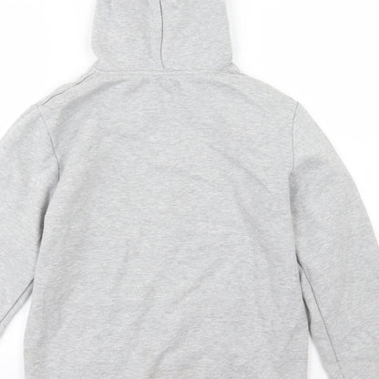 Rough Child Mens Grey  Jersey Pullover Hoodie Size M