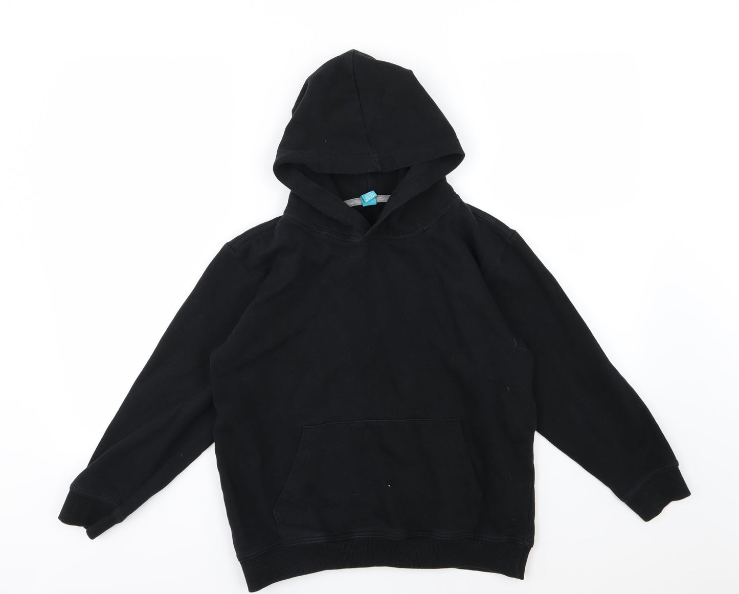 Spreadshirt Boys Black  Jersey Pullover Hoodie Size 12-13 Years  - Sunday League