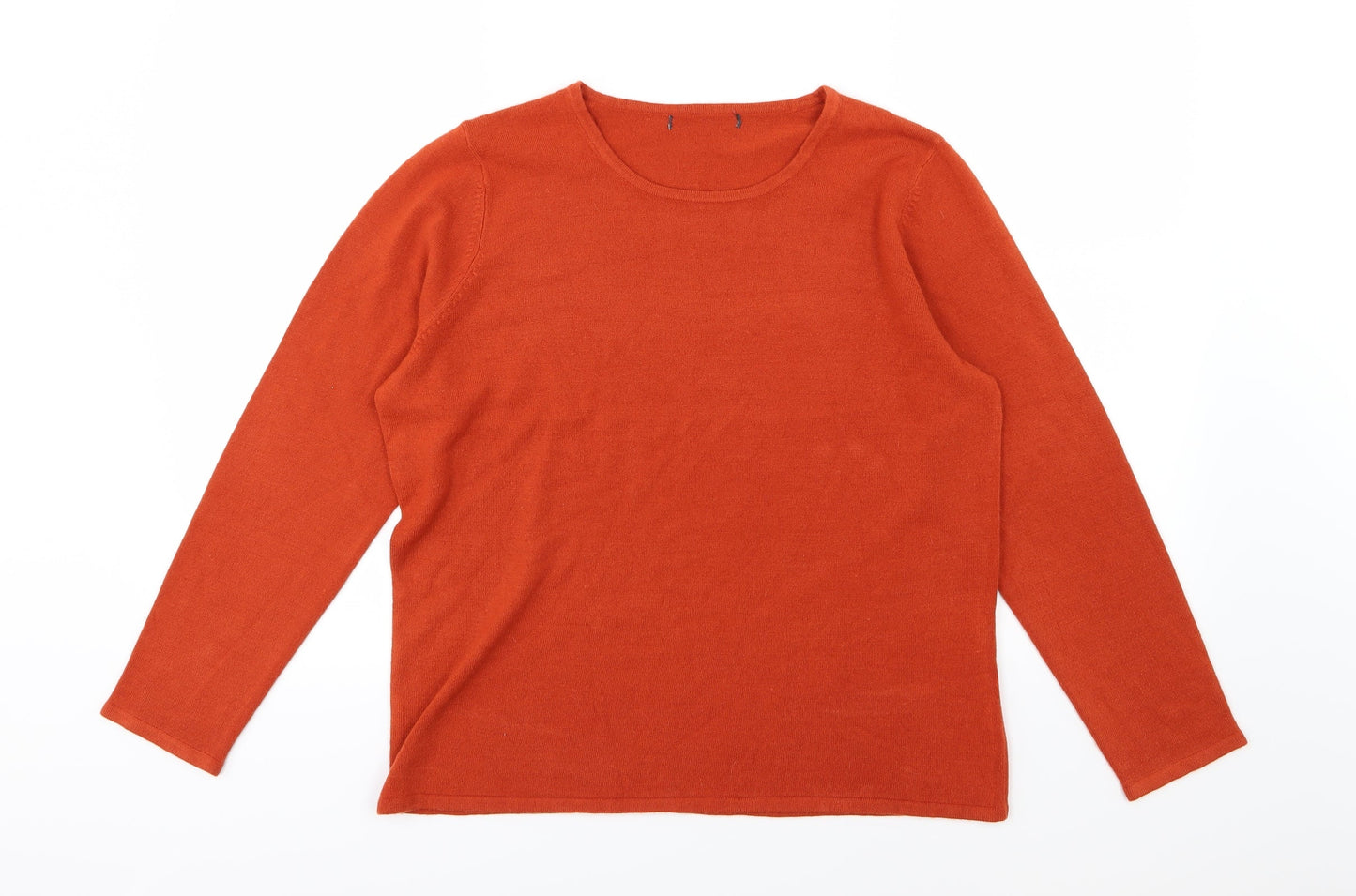 Preworn Mens Brown  Knit Pullover Jumper Size M