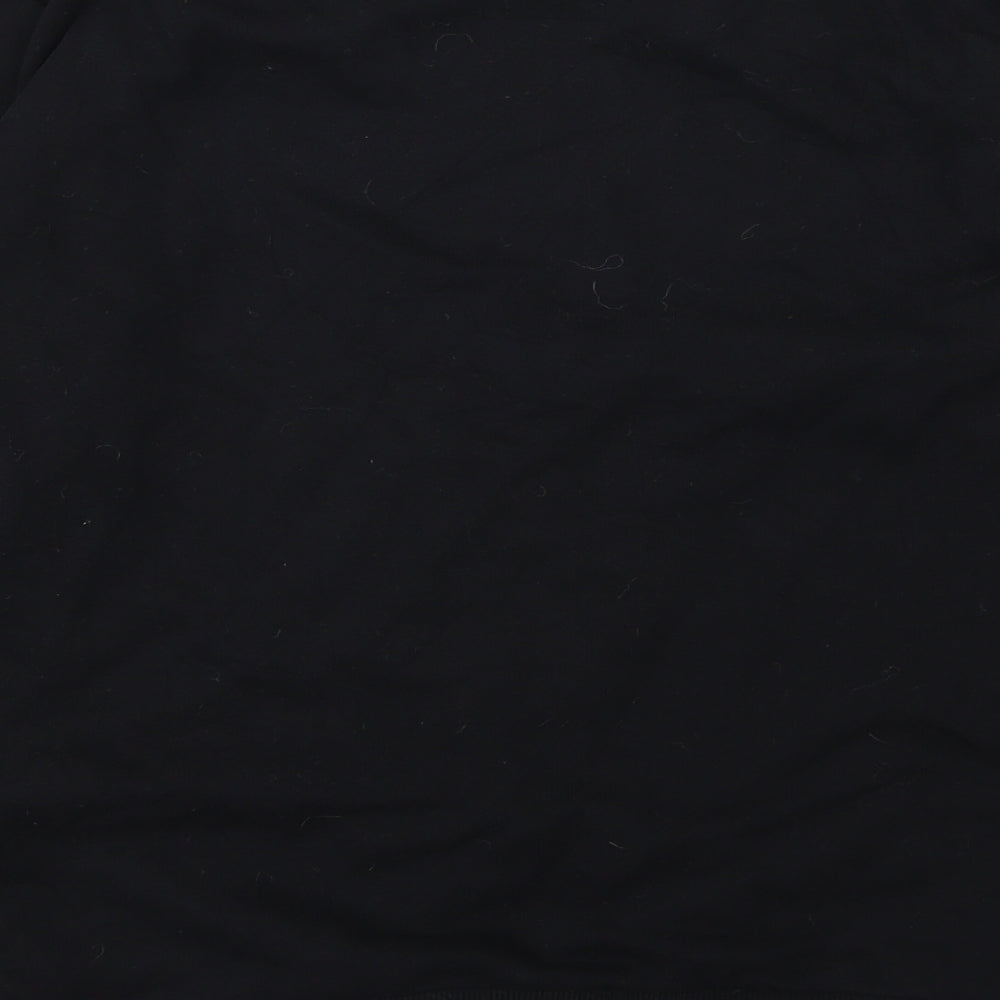 New Look Girls Black Striped Jersey Pullover Sweatshirt Size 14-15 Years  - Not sorry