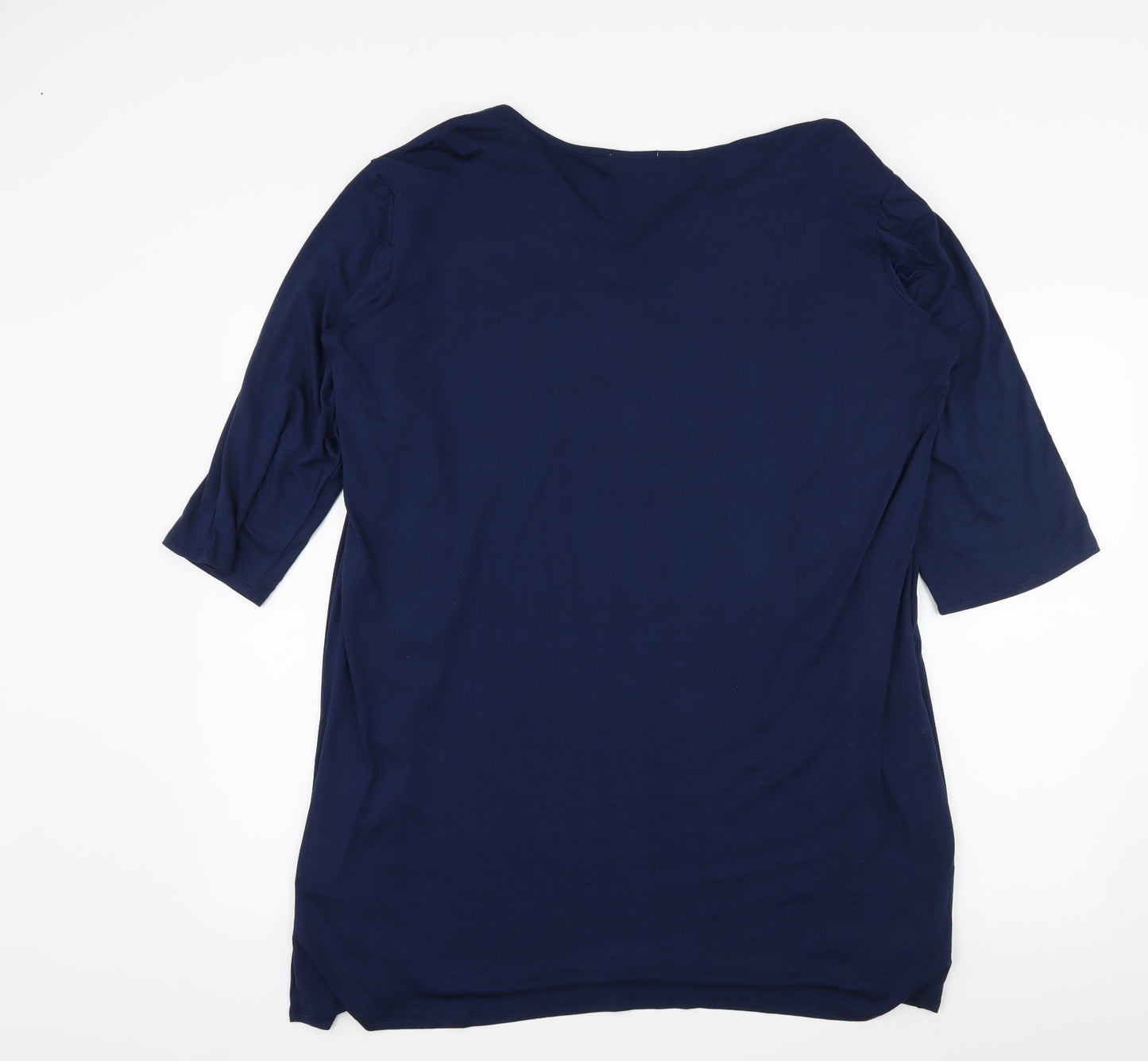 Gabrielle Vicenza Womens Blue  Jersey A-Line  Size 16  - Layered