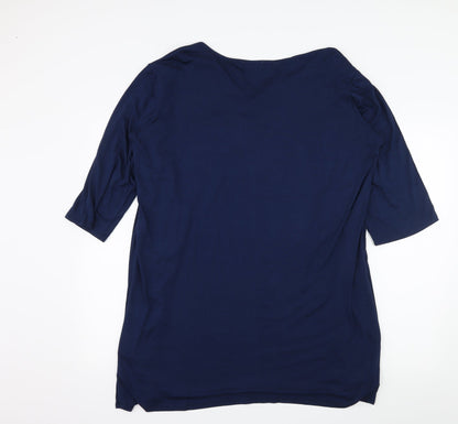 Gabrielle Vicenza Womens Blue  Jersey A-Line  Size 16  - Layered