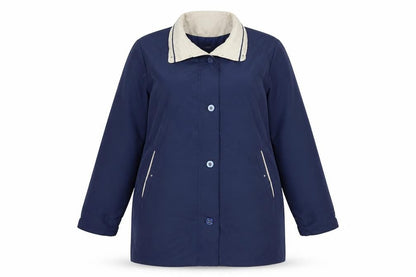 Womens UK Size 16 Gabrielle Vicenza Blue Overcoat