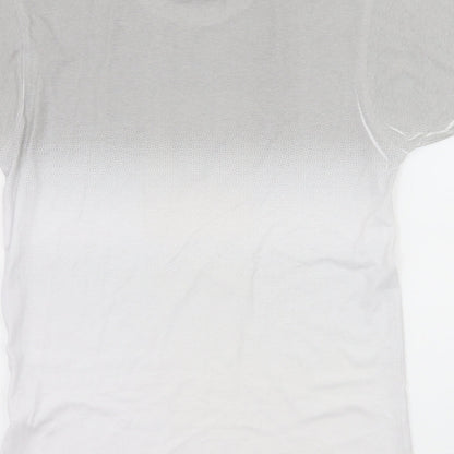 Womens UK Size XS River Island White Basic T-Shirt