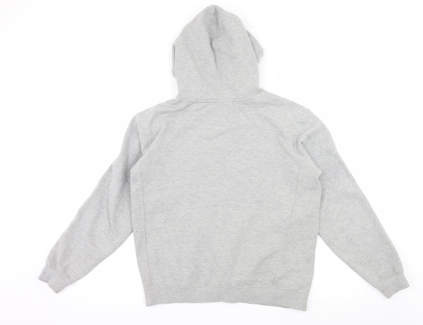 Topshop Womens Grey  Jersey Pullover Hoodie Size XS