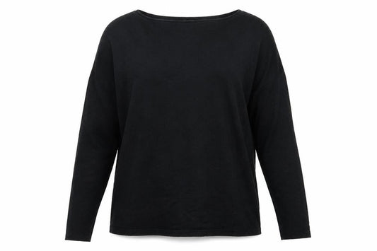 Finery Womens Black  Knit Pullover Jumper Size L