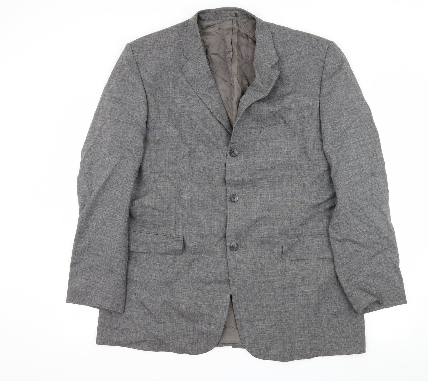 Mens UK Size XL Principles Regular Grey Suit Jacket