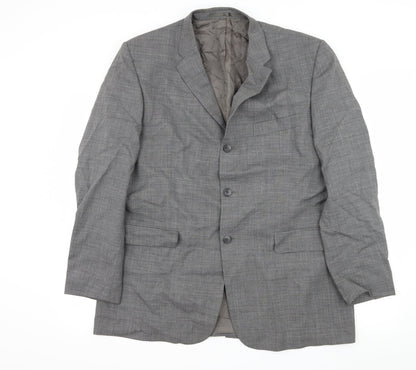 Mens UK Size XL Principles Regular Grey Suit Jacket