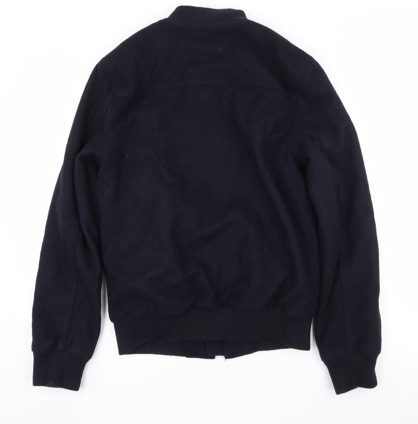 Criminal Womens Blue   Bomber Jacket Jacket Size S