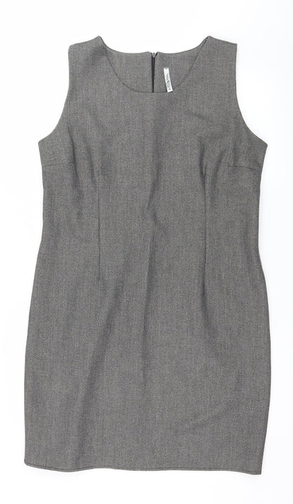 Sense Womens Grey   A-Line  Size 14