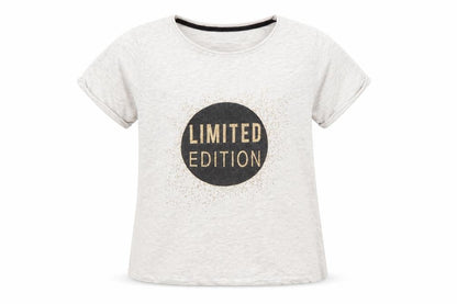 prim Girls Grey   Basic T-Shirt Size 10 Years